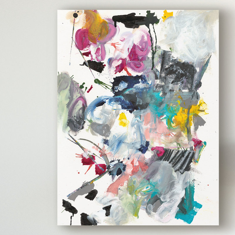 «Symphony II» par Jodi Fuchs - impression sur toile tendue, H 32 po x l 24 po x P 2 po
