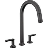 Kintsu® Widespread Pull-Down Faucet With Arc Spout