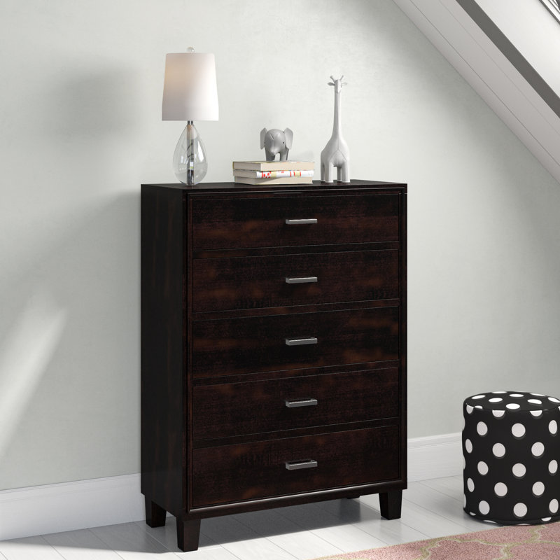 Commode 5 tiroirs Aniylah