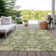 Machine Washable Indoor/Outdoor Cicel ACN1150 Aloe Rug