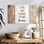 Plaque murale «Good to be home»-629843342