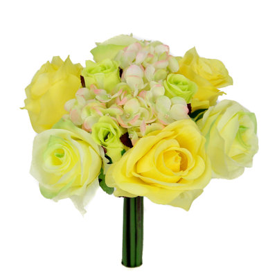 Pièce maîtresse de rose artificiel 12 tiges