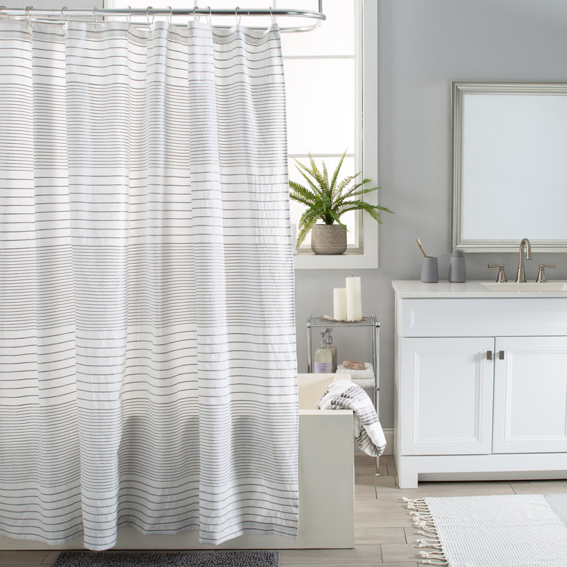 Gerolakkos Abstract Shower Curtain