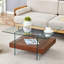 Table basse carrée à 2 niveaux-994992263