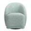 Fauteuil d'appoint pivotant en velours Brunna-2119420881