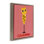 Cadre flottant Clawdonnay Feline Wine, design par Carrie Cantwell