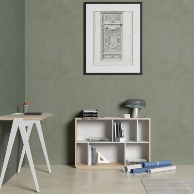 Grenda 71 cm H x 60 cm W Geometric Bookcase