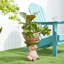 Tabouret de jardin 12,5 "H MGO