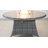 Round Wicker Propane  Fire Pit Table With Hidden Fuel Tank-1954799077