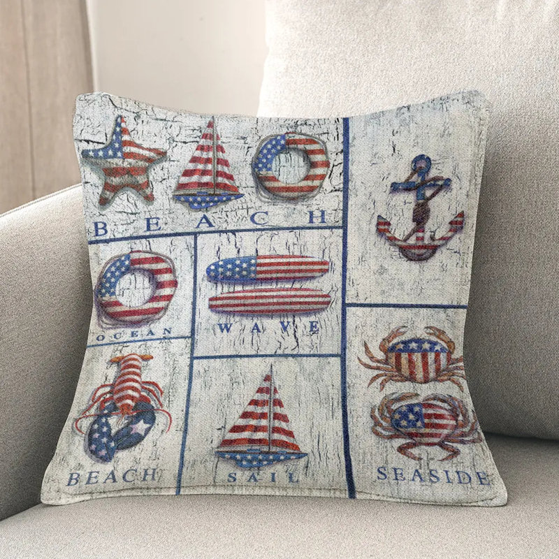 Coussin Patriotic Coastal