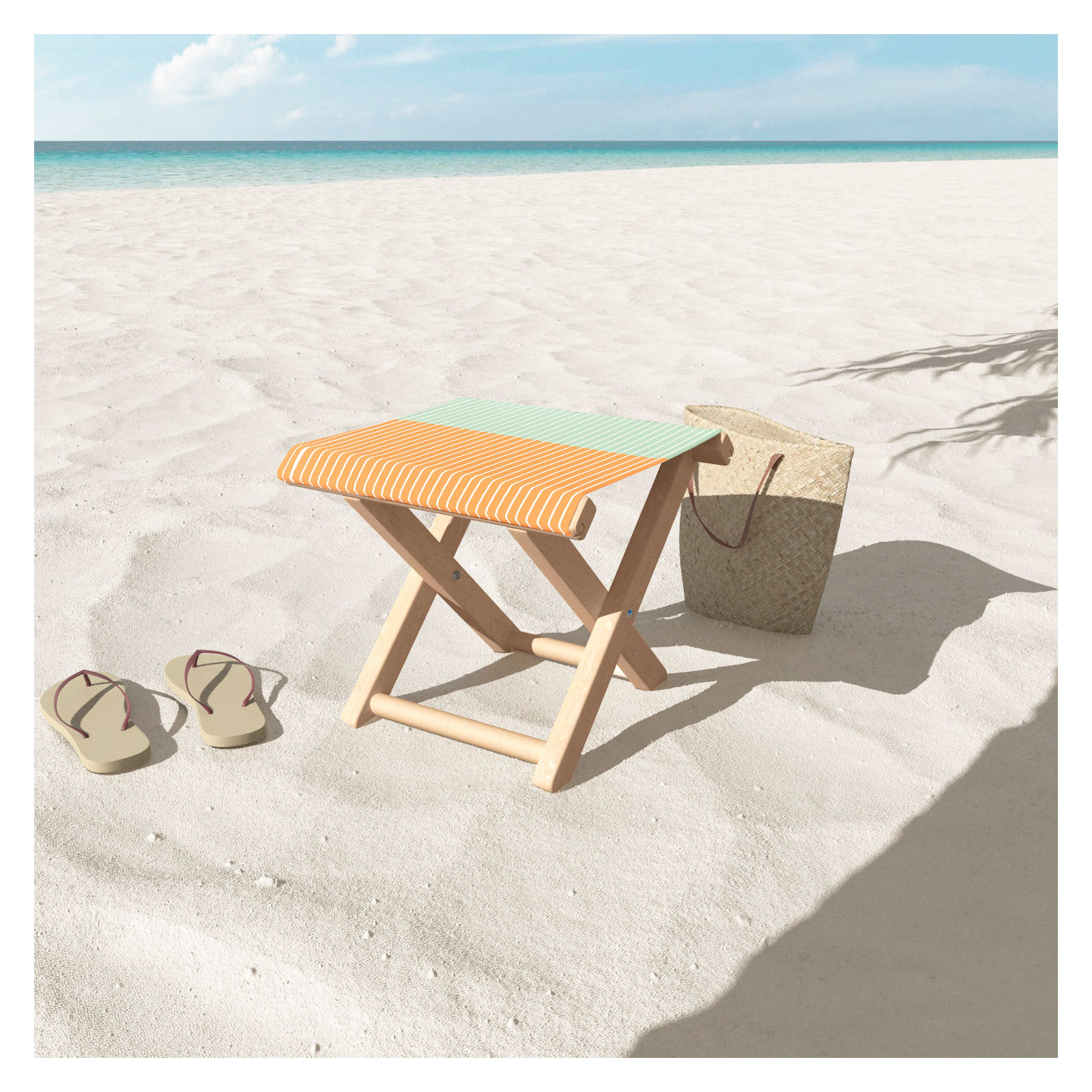 Giana Folding Camping Stool