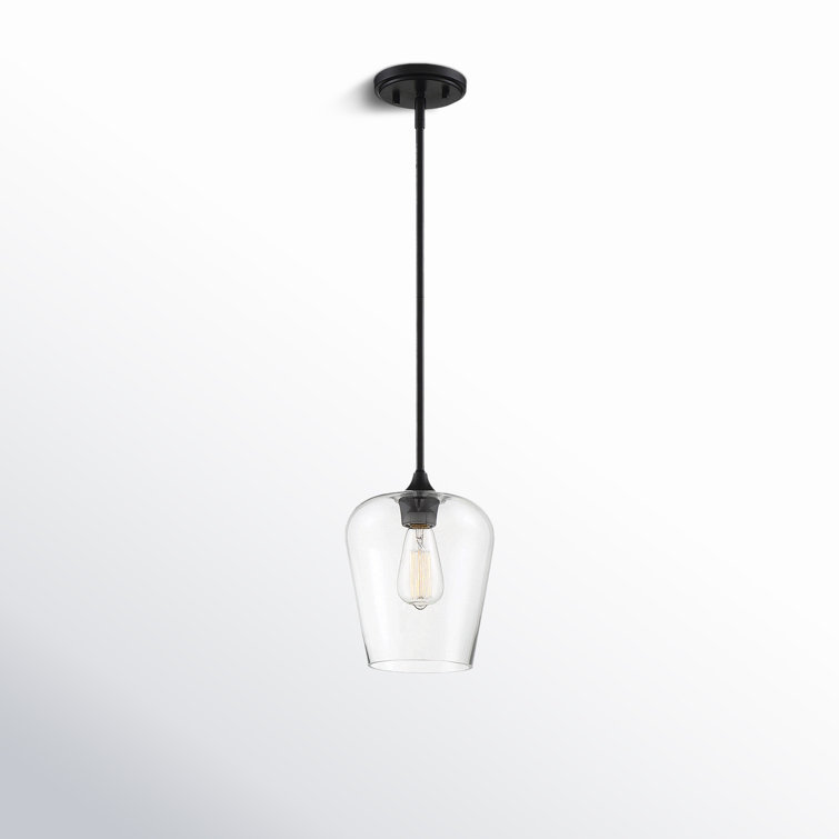Breena 1 - Light Black Single Pendant