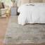 Tapis rayé gris / bleu clair Maranto-903565417