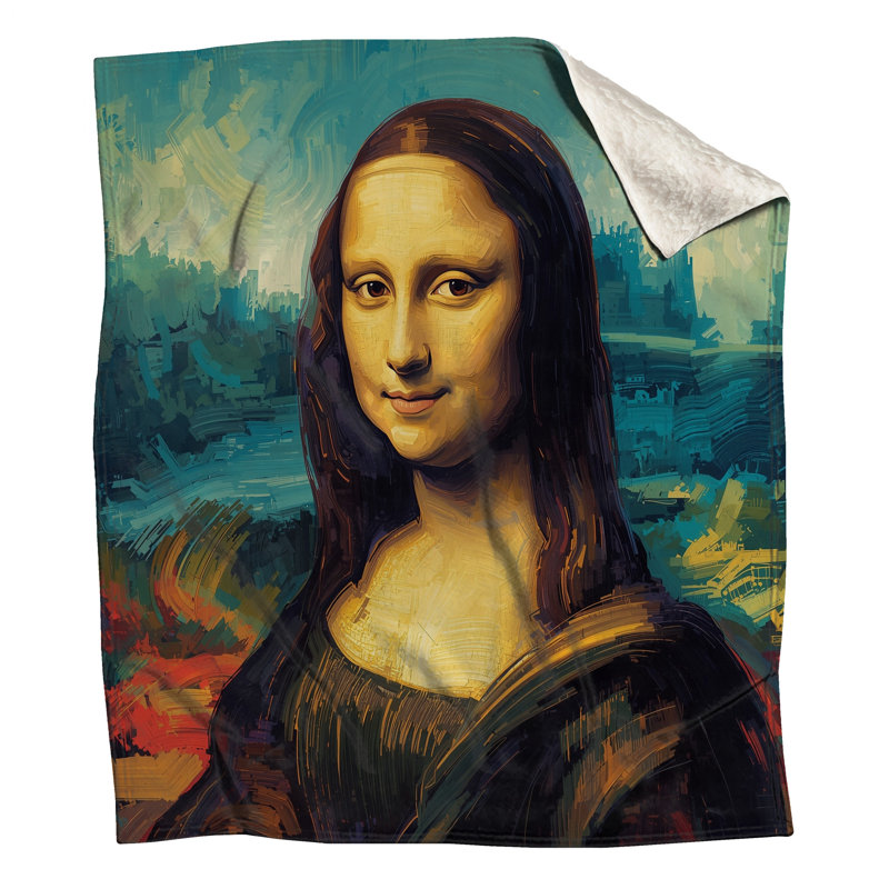Célèbres couvertures de peinture de portrait, 50in W x 60in H