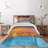Hypnotic Coastal Polyester Coverlet