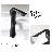 Single-Hole Single-handle Bathroom Faucet with Drain Assembly-92395937