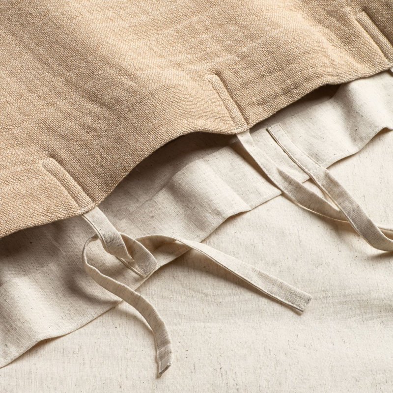 Sand Linen Duvet Cover, Queen
