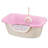 PAW TRAX Adjustable 2-Level Litter Box-1116486366