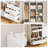 4-Drawer Freestanding Wardrobe Organizer With Hanging Rod & Storage - Walk-In Closet System For Bedroom-160023038