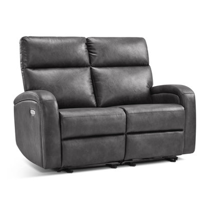 Zero Wall Power Loveseat Recliner, Reclining Loveseat Sofa with Independent Controls