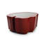 Amorphous Cocktail Table W/Glass Top-1513112481