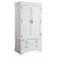 Armoire Louis Philippe G3105-A, grise-137261893