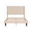 Tête de lit pour grand lit 54 po, beige - Profitez d'un lit élégant, confortable et relaxant pour une chambre à coucher-121097346-121097348
