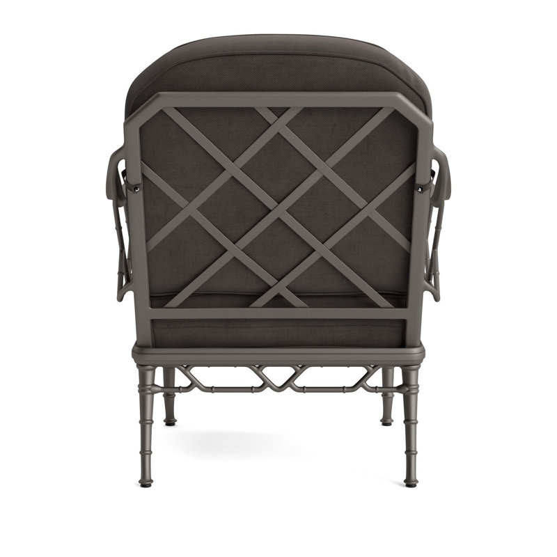 Calcutta Outdoor Lounge Chair, Mica, Fusion Charcoal
