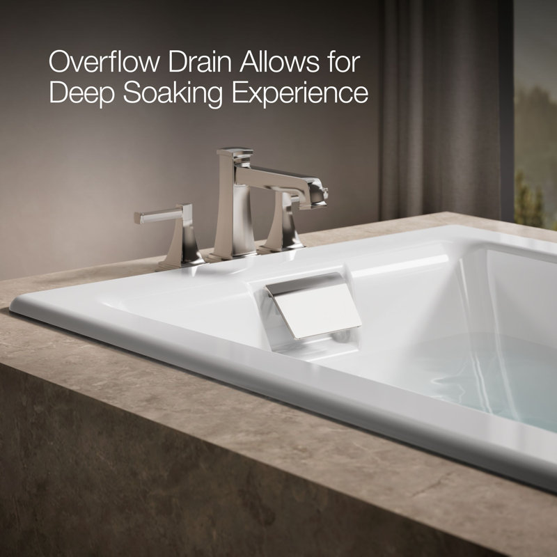 Tea-for-Two® 72" x 36" Soaking Bathtub, White