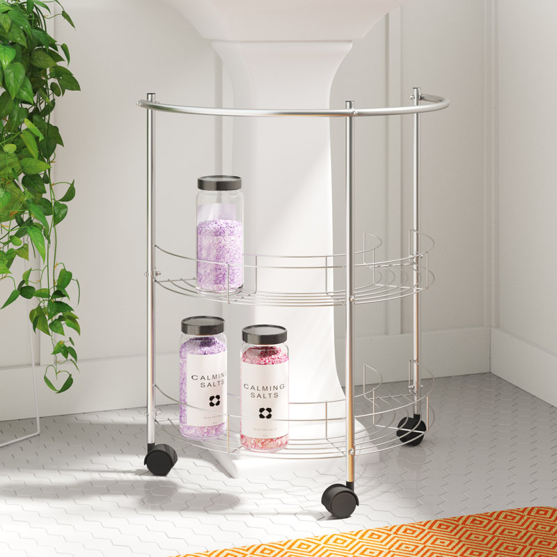 Metal Freestanding Bathroom Shelves