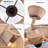 Agneda 18" Reversible Ceiling Fan with Remote Control