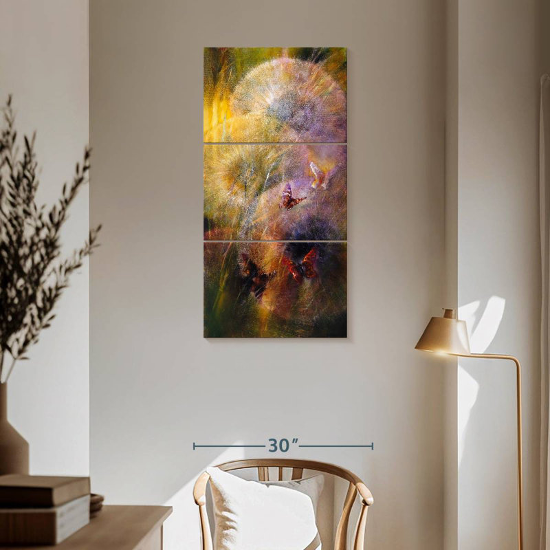 Dreams and Awakening, 62" H x 30" W
