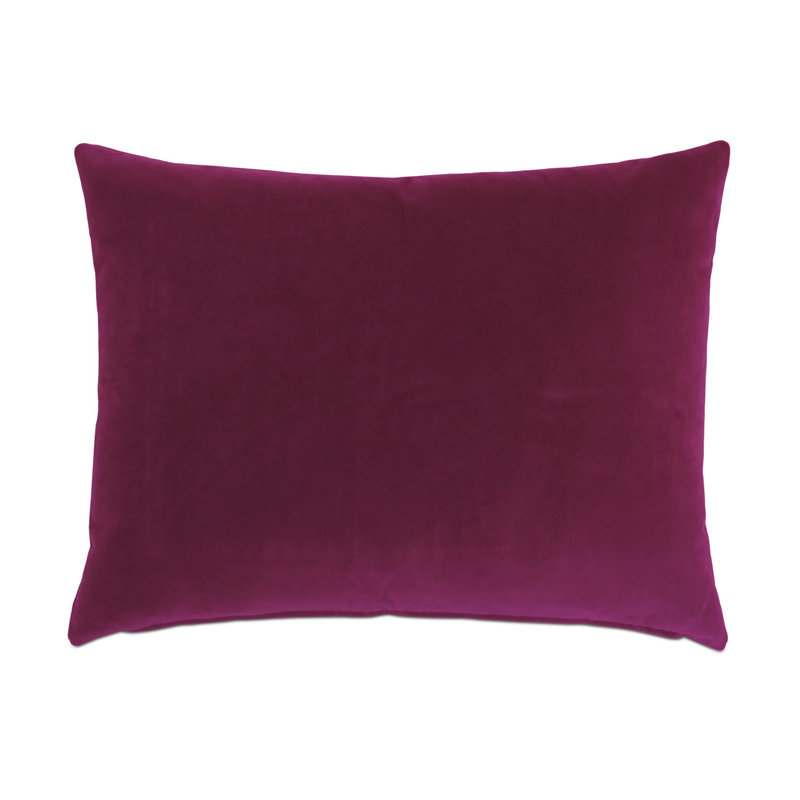 Tresco Plush Raspberry Sham, Standard
