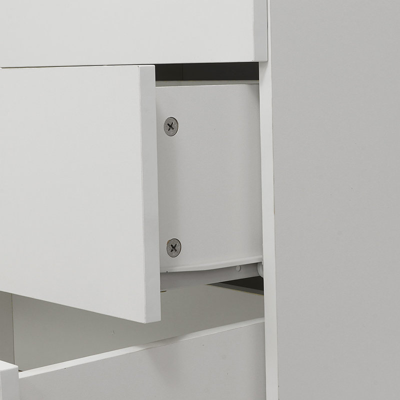 3 Drawer 60cm W Chest, White