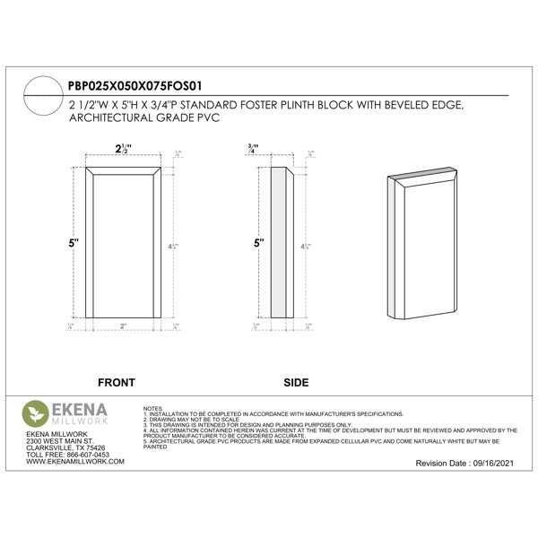 Dimensions du produit