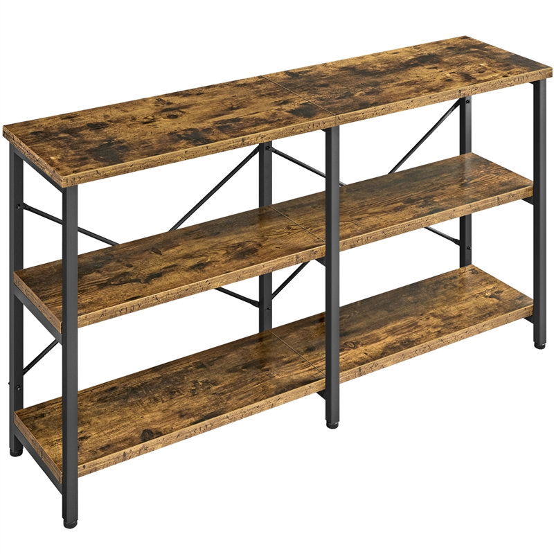 Console 55 po Hoder, Brun rustique