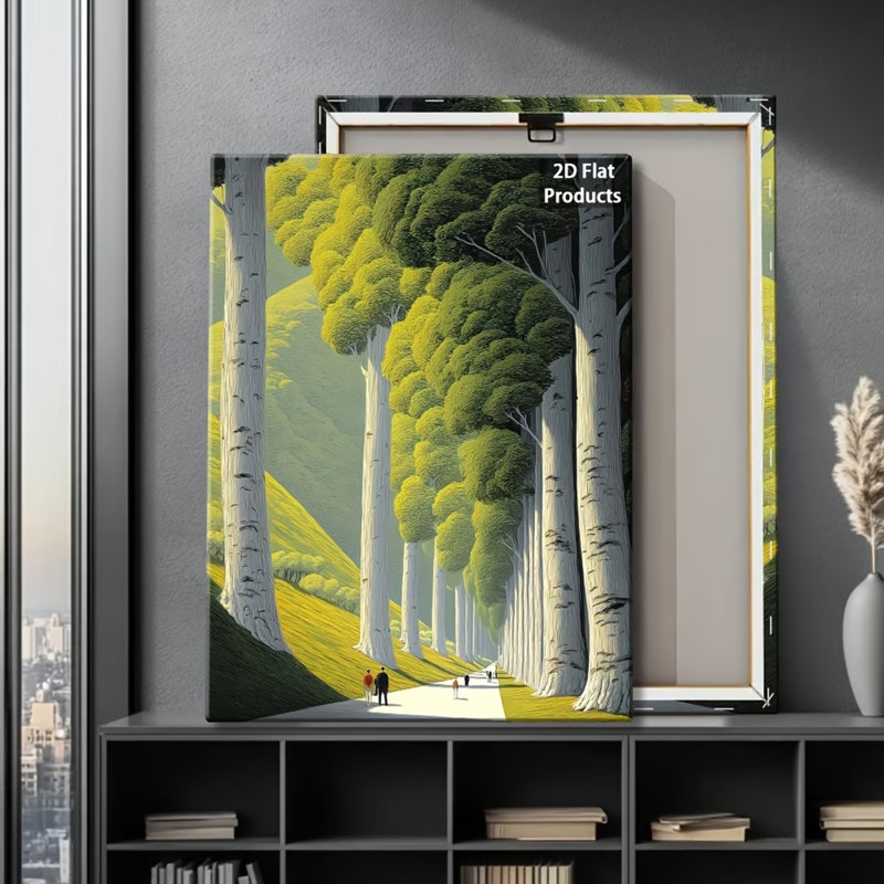1 Piece Wrapped Canvas Wall Art