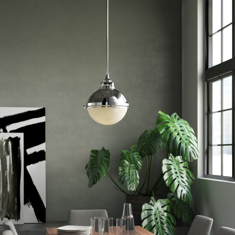Kyoto 2-Light Chandelier, H 14,5 po x l 13,5 po x P 13,5 po, Laiton satiné