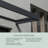 Palram - Canopia Neo Polycarbonate Clear Stationary Slope Door and Window Awning-94128928