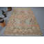 Tapis turc Oushak tissé à la main - Grand tapis vert rétro pour bureau ou salon brun / vert