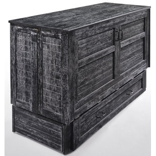 Lit-armoire avec grand lit Luka