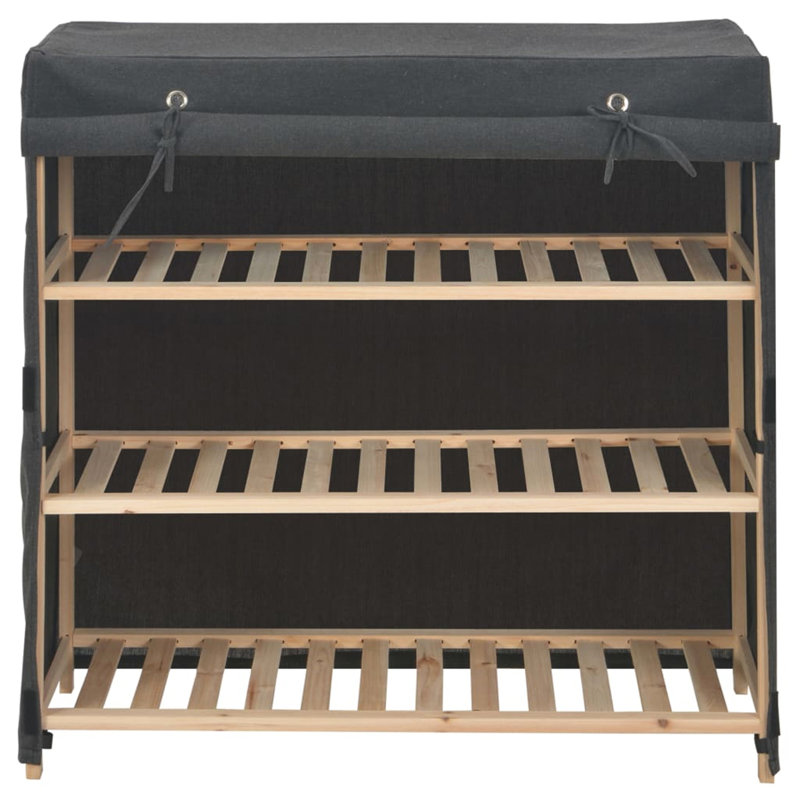 6 Pair Shoe Rack