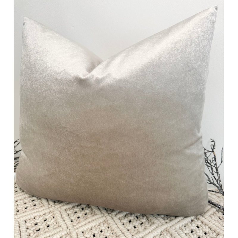 Abstract Brown Square Cushion Cover