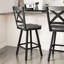 Tabouret de bar et de comptoir pivotant en bois massif Kirsten-1533988388-1487518518