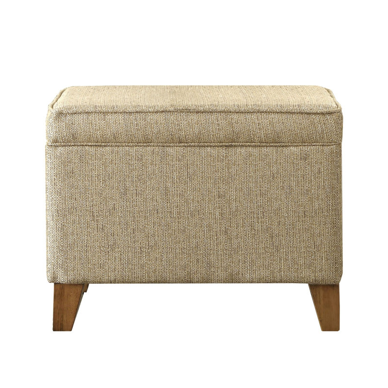 Murwah Storage Ottoman, Cream