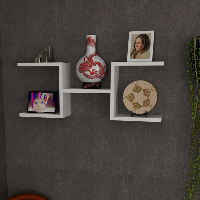 Tablette décorative 5 pièces avec tablettes réglables Sparks
