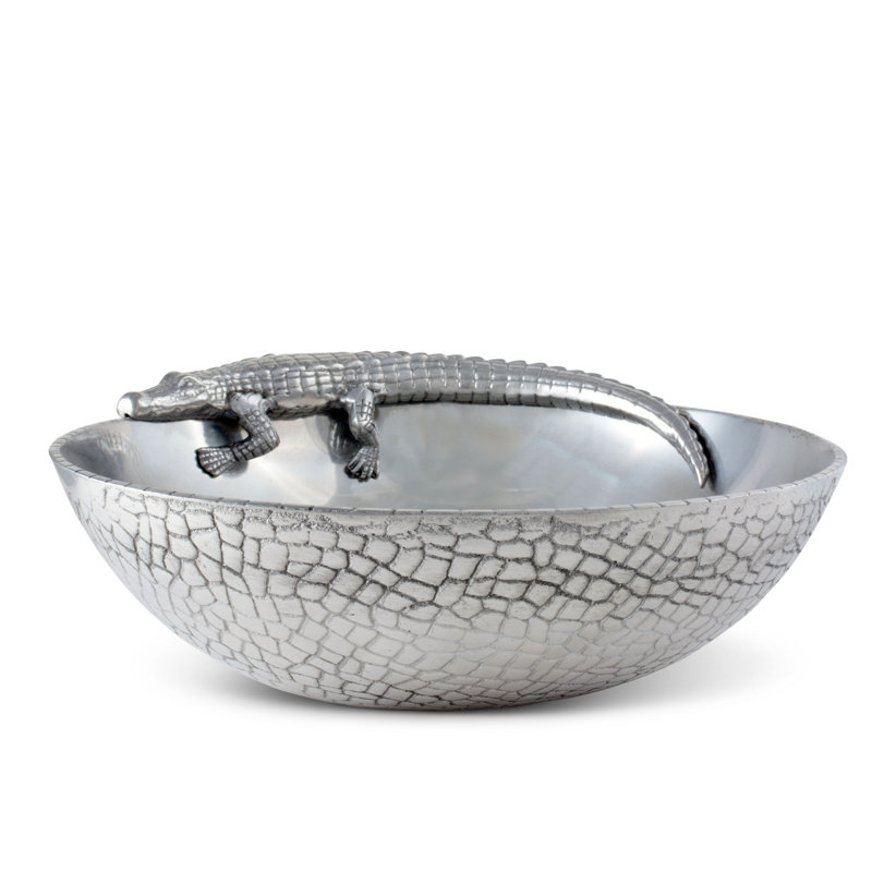 Alligator Serving Bowl