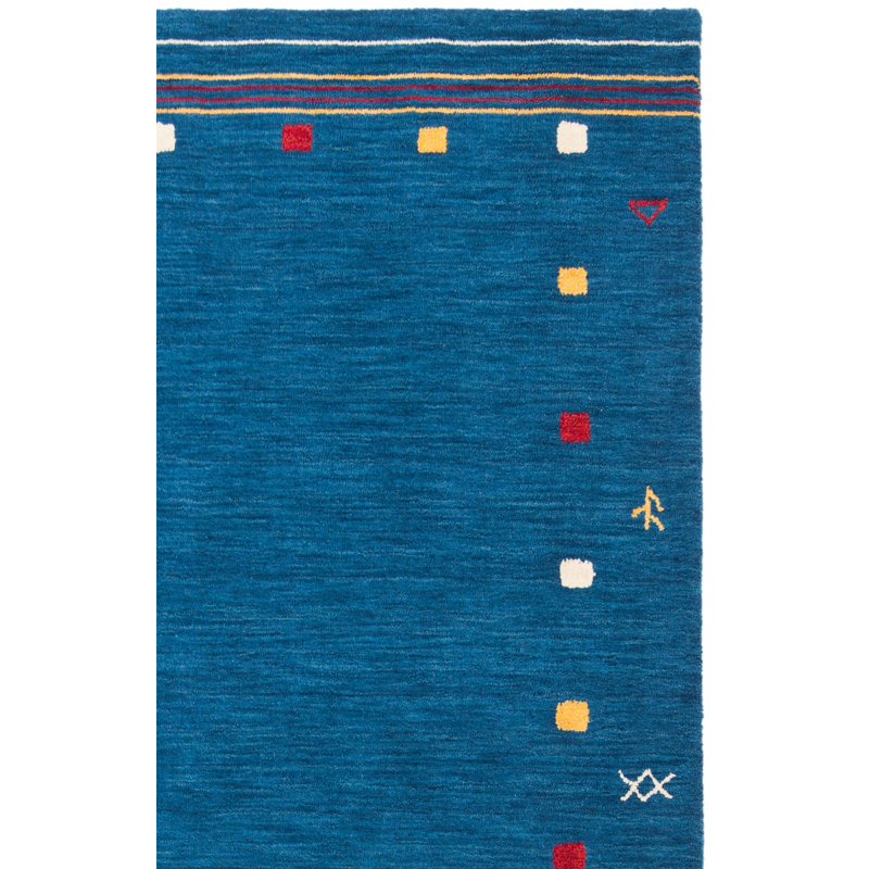 Tapis bleu Danette, Rectangle 6 pi x 9 pi