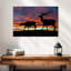Silhouette de wapiti Brampt-107696168