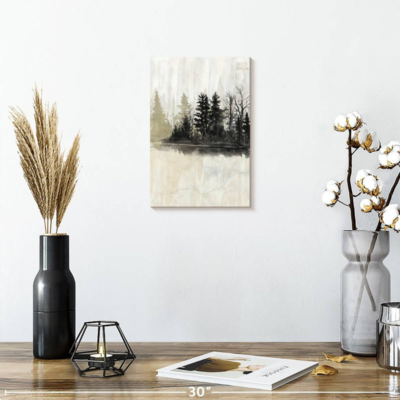 Alvord Pine Island I, H 12 po x l 8 po